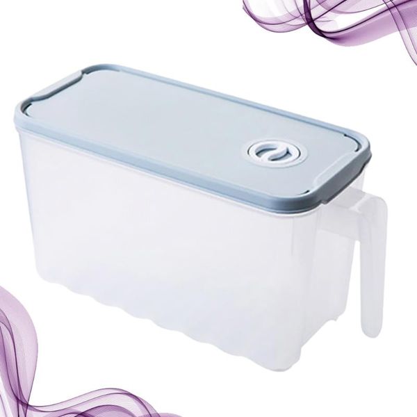 refrigerator storage box kitchen vegetable fruits container multi-function storage box (light blue 
refrigerator storage box kitchen vegetable fruits container multi-function storage box (light blue