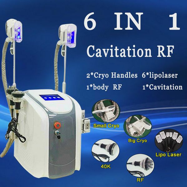 портативная тучная замерзая машина красотки радиочастоты тучное тело уменьшая удаление целлюлита машины потери веса лазера lipo кавитации
