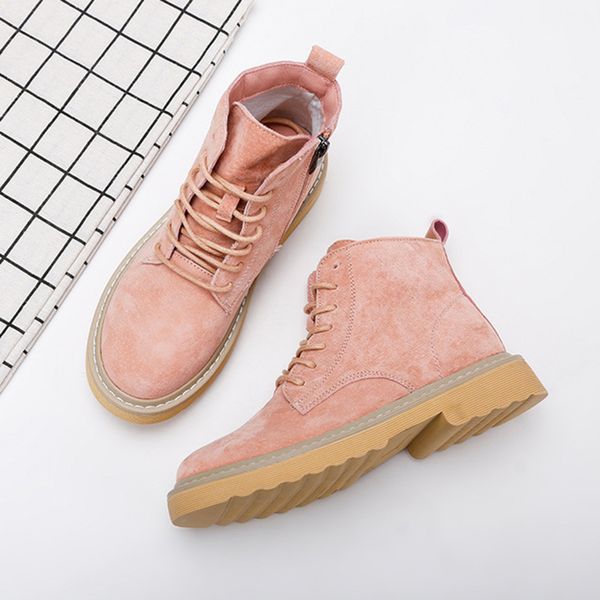women's genuine leather ankle boots 2019 winter solid color woman fashion boots low heel female winter shoes woman ankle boot, Black
women's genuine leather ankle boots 2019 winter solid color woman fashion boots low heel female winter shoes woman ankle boot, Black