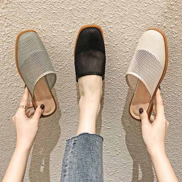 summer baotou slippers women 2020 flat fashion flat casual ladies slides shoes for woman outdoor beach female flip flops sandals, Black
summer baotou slippers women 2020 flat fashion flat casual ladies slides shoes for woman outdoor beach female flip flops sandals, Black