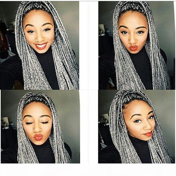 fashion ombre black to grey braided hair glueless synthetic lace front wigs with baby hair heat resistant ombre grey braids wigs for women
fashion ombre black to grey braided hair glueless synthetic lace front wigs with baby hair heat resistant ombre grey braids wigs for women
