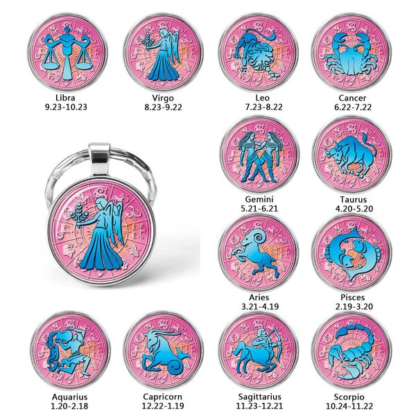 silver plated key chains pisces zodiac signs round glass dome pendant keychain key rings constellations mans woman keyring gift, Slivery;golden
silver plated key chains pisces zodiac signs round glass dome pendant keychain key rings constellations mans woman keyring gift, Slivery;golden