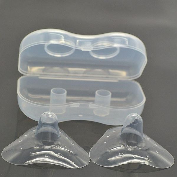 nipple protection triangular silicone nipple shield super soft bra with a pair of pp box maternity supplies, White
nipple protection triangular silicone nipple shield super soft bra with a pair of pp box maternity supplies, White