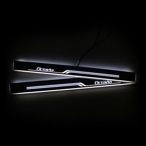 moving led welcome pedal car scuff plate pedal door sill pathway light for skoda octavia a5 a7
moving led welcome pedal car scuff plate pedal door sill pathway light for skoda octavia a5 a7