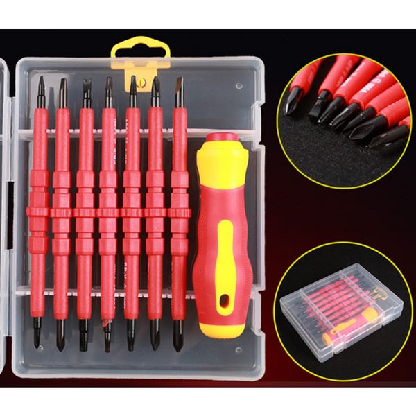 new 8pcs vde electricians screwdriver set tool electrical fully insulated high voltage multi screw head type p20
new 8pcs vde electricians screwdriver set tool electrical fully insulated high voltage multi screw head type p20