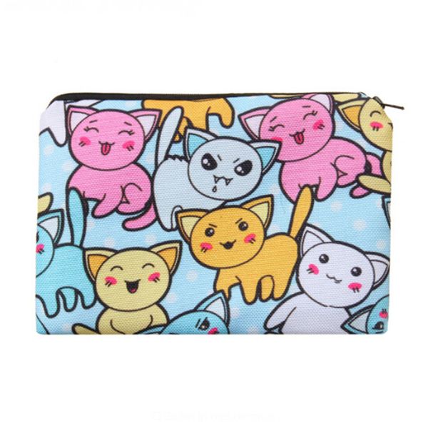 cosmetic storage case 2018 cartoon cats portable type women make up bags girls travel makeup bag pencil pouch
cosmetic storage case 2018 cartoon cats portable type women make up bags girls travel makeup bag pencil pouch