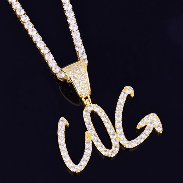 men's custom name pendant necklace tennis letters rock street hip hop jewelry with 4mm tennis 20inch chain three colors, Silver
men's custom name pendant necklace tennis letters rock street hip hop jewelry with 4mm tennis 20inch chain three colors, Silver