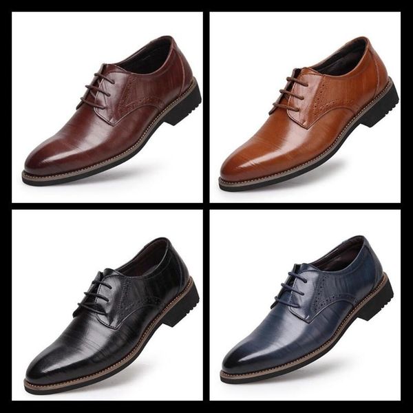 2019 100% genuine leather mens dress shoes oxford shoes for men lace-up business men shoes brand men wedding shoe size 38-48
2019 100% genuine leather mens dress shoes oxford shoes for men lace-up business men shoes brand men wedding shoe size 38-48