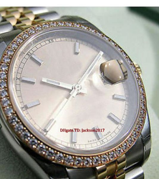 christmas gift original box certificate watches 116243 mens steel yellow gold champagne index diamond bezel, Slivery;brown
christmas gift original box certificate watches 116243 mens steel yellow gold champagne index diamond bezel, Slivery;brown