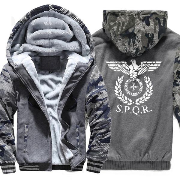 thicken hoodies men streetwear harajuku male camouflage sleeve sweatshirts winter warm coat zipper casual jacket spqr roman, Black
thicken hoodies men streetwear harajuku male camouflage sleeve sweatshirts winter warm coat zipper casual jacket spqr roman, Black