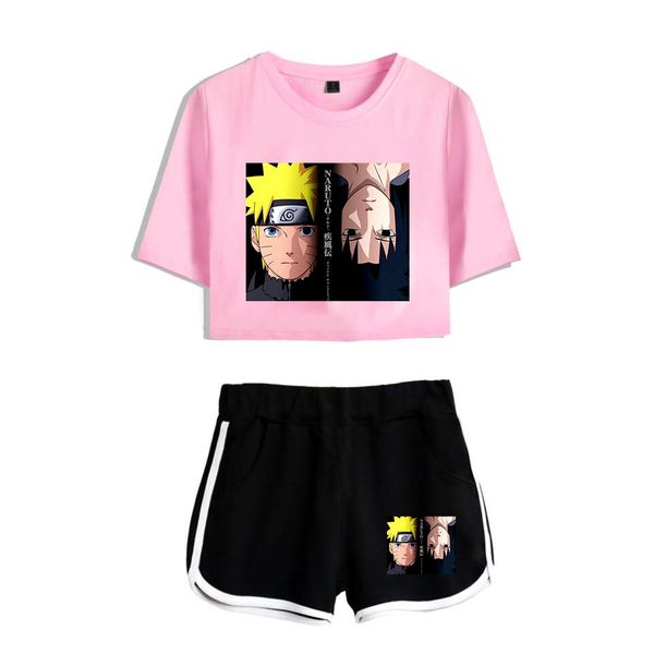 naruto two pieces sets casual women suits short sleeve+shorts 2019 new casual harajuku soft summer sets xs-2xl, White
naruto two pieces sets casual women suits short sleeve+shorts 2019 new casual harajuku soft summer sets xs-2xl, White