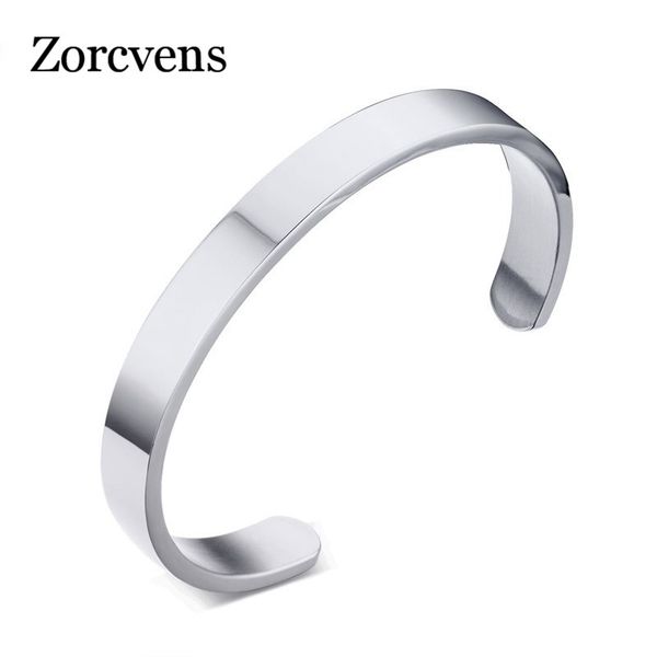 modyle women and men 8mm width surface bracelet bangle stainless steel bracelet men silver/gold/black/rose gold 4 color, White
modyle women and men 8mm width surface bracelet bangle stainless steel bracelet men silver/gold/black/rose gold 4 color, White