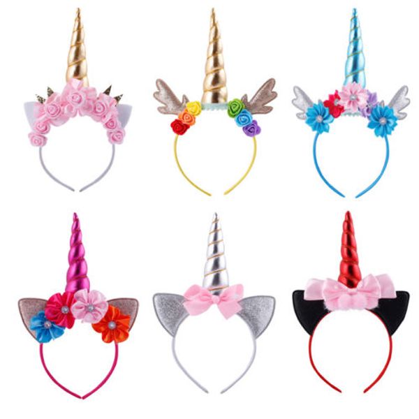 emmabbay magical unicorn horn head party flowers hair headband fancy dress cosplay party, Slivery;white
emmabbay magical unicorn horn head party flowers hair headband fancy dress cosplay party, Slivery;white