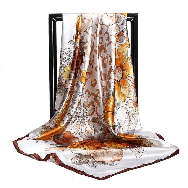 new elegant lady botanical flower silk scarf women 90cm square scarves and shwal female gift wraps hijab stoles wholesale, Blue;gray
new elegant lady botanical flower silk scarf women 90cm square scarves and shwal female gift wraps hijab stoles wholesale, Blue;gray