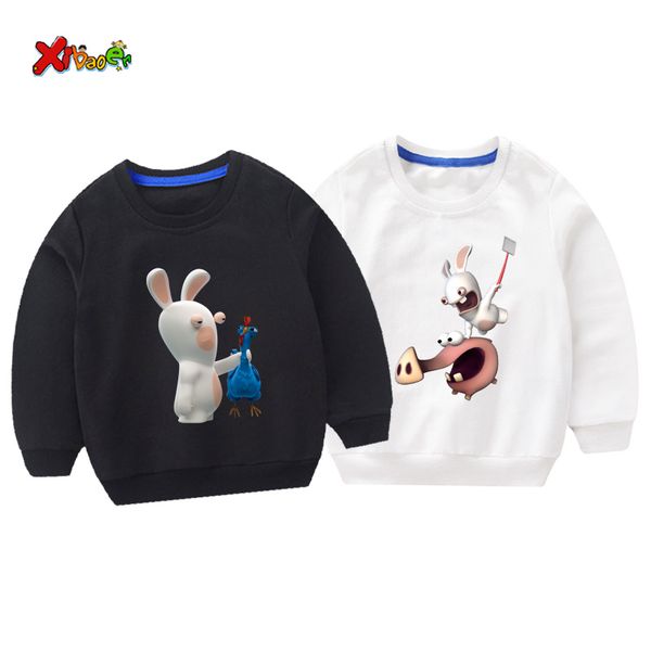 boys sweatshirts funny raving rabbids kids sweatshirt with print 2019 autumn streetwear children pullover fashion toddler cotton, Black
boys sweatshirts funny raving rabbids kids sweatshirt with print 2019 autumn streetwear children pullover fashion toddler cotton, Black