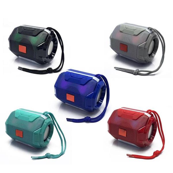 tg162 colorful light portable wireless bluetooth speaker outdoor subwoofer small 5w power bass sound speaker suporrt tf card
tg162 colorful light portable wireless bluetooth speaker outdoor subwoofer small 5w power bass sound speaker suporrt tf card