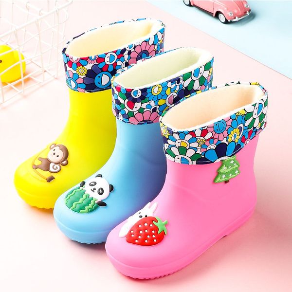 removable dual-use children rain boots cartoon toddler baby water shoes boys girls add ccotton warm pvc kids rain boots 2-8 y, Black;grey
removable dual-use children rain boots cartoon toddler baby water shoes boys girls add ccotton warm pvc kids rain boots 2-8 y, Black;grey