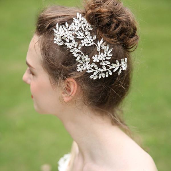 bufei hp271 luxury crystal bridal headband rhinestone wedding headpieces hair vine wedding hair clip silver party jewelry
bufei hp271 luxury crystal bridal headband rhinestone wedding headpieces hair vine wedding hair clip silver party jewelry