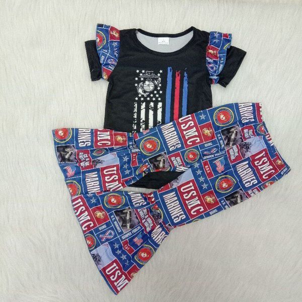 baby clothing sets u.s. marines short sleeve shirt bell bottoms pants fashion girls kids rts milk silk fabric outfits clothes, White
baby clothing sets u.s. marines short sleeve shirt bell bottoms pants fashion girls kids rts milk silk fabric outfits clothes, White