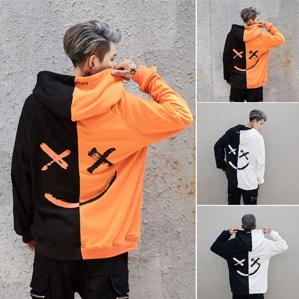 wide straps couple coat thick streetwear assorted colors headwear smile print hip hop hoodie hoody sweatshirt cool casual, Black
wide straps couple coat thick streetwear assorted colors headwear smile print hip hop hoodie hoody sweatshirt cool casual, Black