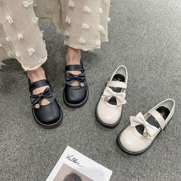 lolita small leather shoes women 2020 new bow sweetheart flat shoes shallow mouth, Black
lolita small leather shoes women 2020 new bow sweetheart flat shoes shallow mouth, Black