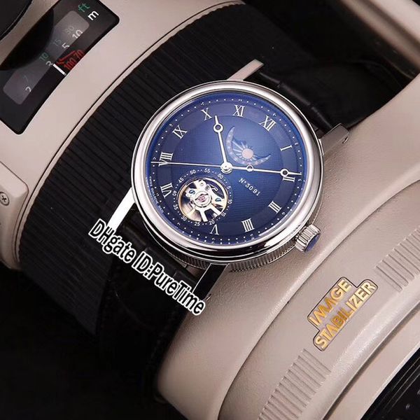 new classique heritage steel case black textured roma dial tourbillon moon phase automatic mens watch black leather watches puretime y01a1, Slivery;brown
new classique heritage steel case black textured roma dial tourbillon moon phase automatic mens watch black leather watches puretime y01a1, Slivery;brown