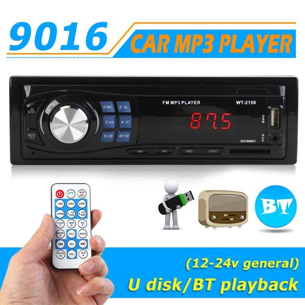 vodool 9016 12-24v single 1 din car stereo mp3 player bluetooth usb aux-in fm radio in dash head unit receiver car audio player
vodool 9016 12-24v single 1 din car stereo mp3 player bluetooth usb aux-in fm radio in dash head unit receiver car audio player