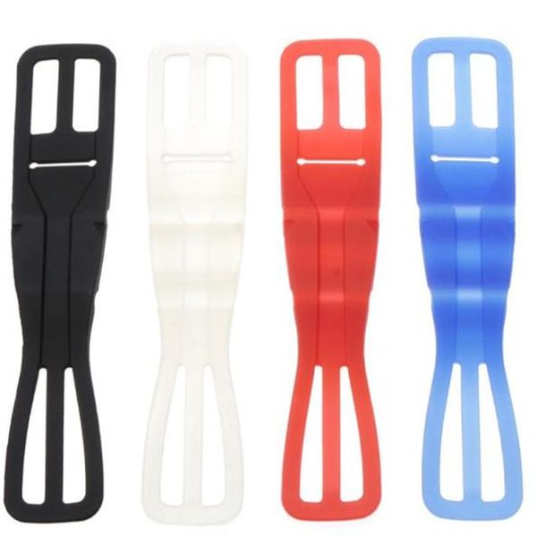 high flexible silicone strap soft bicycle mobile phone holder universal bike mount flashlight silica gel straps white blue 0921ayq
high flexible silicone strap soft bicycle mobile phone holder universal bike mount flashlight silica gel straps white blue 0921ayq