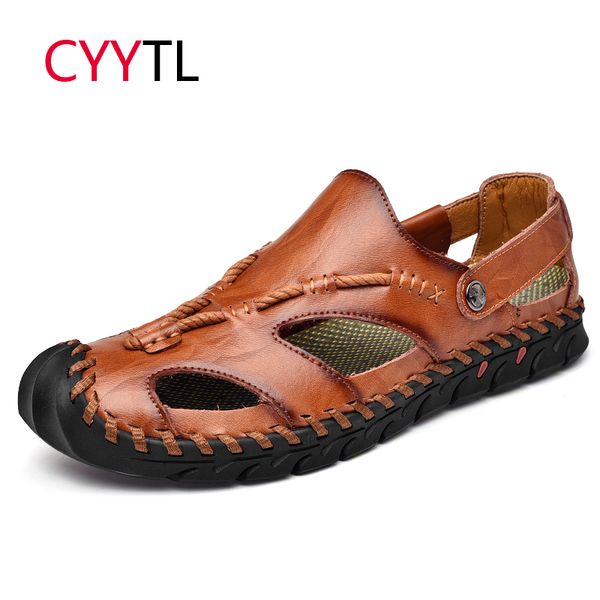 cyytl plus size summer men sandals leather toes caps beach shoes outdoor slippers male soft sandalias hombre masculina, Black
cyytl plus size summer men sandals leather toes caps beach shoes outdoor slippers male soft sandalias hombre masculina, Black