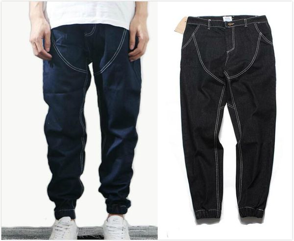 men's jeans 2021 fashion mens denim men drawstring slim fit joggers stretch elastic jean, Blue
men's jeans 2021 fashion mens denim men drawstring slim fit joggers stretch elastic jean, Blue