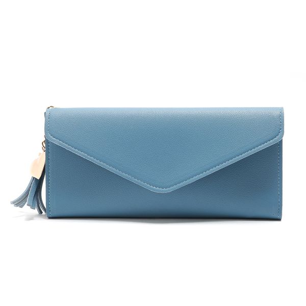 new simple tassel ladies wallet card package student wallet multicolor pu female clutch bag ing, Red;black
new simple tassel ladies wallet card package student wallet multicolor pu female clutch bag ing, Red;black