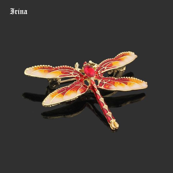 new arrival assorted colors enameled dragonfly brooches for women large insect brooch pin fashion dress coat accessories, Gray
new arrival assorted colors enameled dragonfly brooches for women large insect brooch pin fashion dress coat accessories, Gray