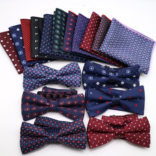 luxury mens bowtie handkerchief set adjustable man vintage polka dot paisley bow ties butterflies squares sets for wedding party, Black;gray
luxury mens bowtie handkerchief set adjustable man vintage polka dot paisley bow ties butterflies squares sets for wedding party, Black;gray