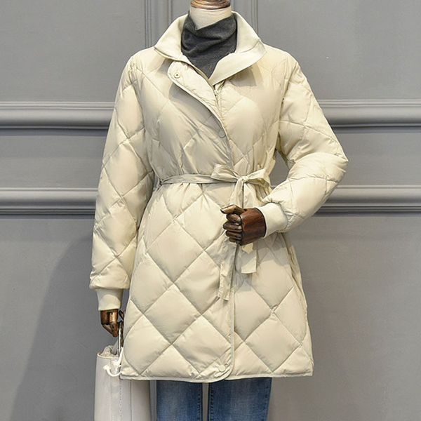 winter solid color форме ромба пуховик женщины 2019 новый тонкий waistband легкий и тонкий белый утка перо пальто женщин hj135, Black
winter solid color форме ромба пуховик женщины 2019 новый тонкий waistband легкий и тонкий белый утка перо пальто женщин hj135, Black
