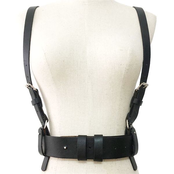 2019 fashion pu leather strap cross belt vest men's women's adjustable belt for cosplay punk dress accessories, Black;brown
2019 fashion pu leather strap cross belt vest men's women's adjustable belt for cosplay punk dress accessories, Black;brown