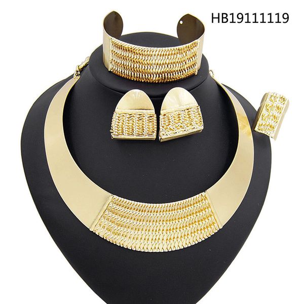 yulaili pakistani artificial bridal jewelry sets simple metal necklace earrings bracelet ring for women kundan jewellery, Black
yulaili pakistani artificial bridal jewelry sets simple metal necklace earrings bracelet ring for women kundan jewellery, Black