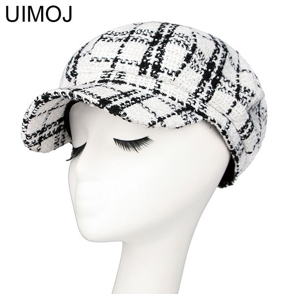 uimoj spring autumn plaid women newsboy cap female casual beret vintage octagonal caps for women, Blue;gray
uimoj spring autumn plaid women newsboy cap female casual beret vintage octagonal caps for women, Blue;gray