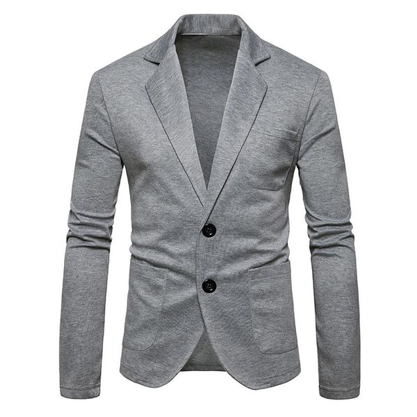 men blazer single breasted knitted coats 2019 brand fashion solid color casual suit jacket casual plus size men clothes grey, White;black
men blazer single breasted knitted coats 2019 brand fashion solid color casual suit jacket casual plus size men clothes grey, White;black