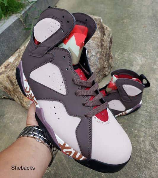 2020 аутентичных патта х 7 og sp mens basketball обуви аутентичного shimmer 7s tough красного бархат brown багровый спорт тапок, Black
2020 аутентичных патта х 7 og sp mens basketball обуви аутентичного shimmer 7s tough красного бархат brown багровый спорт тапок, Black