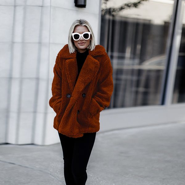 women's wool & blends plus size female coats black 2021 winter turn -down collar loose woman long coat solid pockets button korean
women's wool & blends plus size female coats black 2021 winter turn -down collar loose woman long coat solid pockets button korean