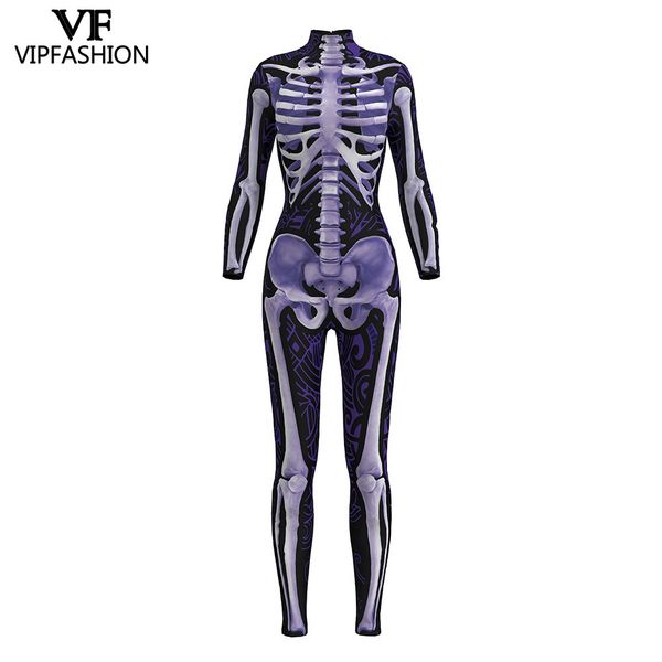 vip fashion 2019 new design cosplay bodysuit 3d skeleton purple print rompers halloween dress up costumes for women jumpsuit, Black;red
vip fashion 2019 new design cosplay bodysuit 3d skeleton purple print rompers halloween dress up costumes for women jumpsuit, Black;red