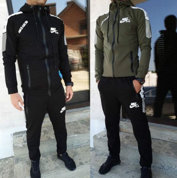 autumn tracksuits for men brand designers coats &pants suits 19nike fashion luxury men hoodies sweatshirts zipped mens clothing, Gray
autumn tracksuits for men brand designers coats &pants suits 19nike fashion luxury men hoodies sweatshirts zipped mens clothing, Gray