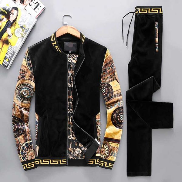 2019 new summer men's sportswear men's long-sleeved silk cotton fashion lapel collar trousers men's sports suit 741, Gray
2019 new summer men's sportswear men's long-sleeved silk cotton fashion lapel collar trousers men's sports suit 741, Gray