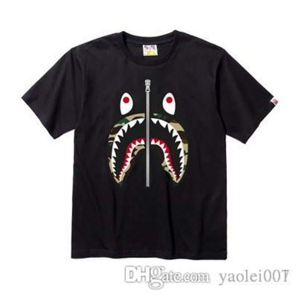 new japanese ape tshirt luxury mens fashion tshirt cartoon shark printing t-shirt casual round neck loose couple short t, White;black
new japanese ape tshirt luxury mens fashion tshirt cartoon shark printing t-shirt casual round neck loose couple short t, White;black