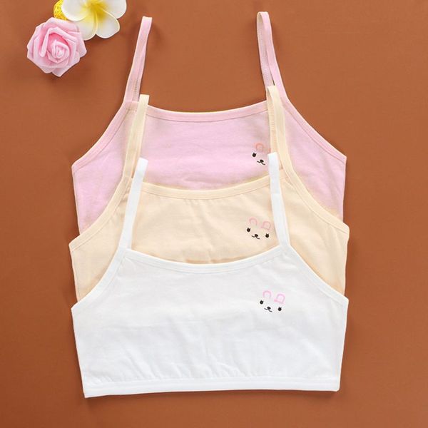 teenage puberty girls solid color double layer underwear bra spaghetti strap cute cartoon rabbit bralette summer basic crop top, Camo
teenage puberty girls solid color double layer underwear bra spaghetti strap cute cartoon rabbit bralette summer basic crop top, Camo