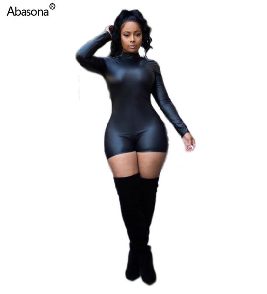 женщины pu кожа с длинным рукавом bodycon тощий sexy комбинезон clubwear партии rompers водолазку тонкий pu комбинезоны one piece черный, Black;white
женщины pu кожа с длинным рукавом bodycon тощий sexy комбинезон clubwear партии rompers водолазку тонкий pu комбинезоны one piece черный, Black;white