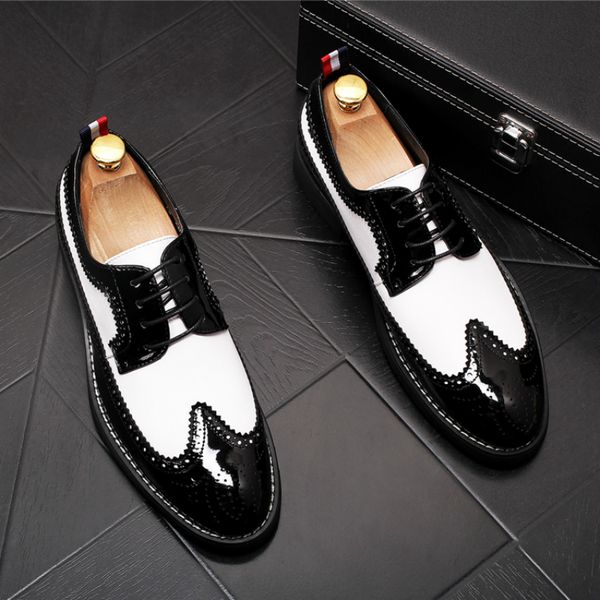 england style men casual wedding banquet wear cow leather brogue shoes carving bullock oxford shoe youth gentleman sneakers male, Black
england style men casual wedding banquet wear cow leather brogue shoes carving bullock oxford shoe youth gentleman sneakers male, Black