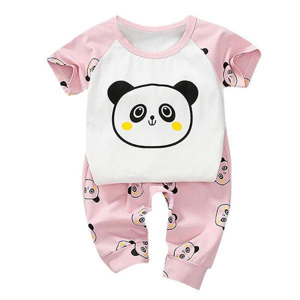kancoold boys and girls short-sleeved cartoon panda printed cardigan color matching t-shirt + printed bouquet feet shorts suit, White
kancoold boys and girls short-sleeved cartoon panda printed cardigan color matching t-shirt + printed bouquet feet shorts suit, White