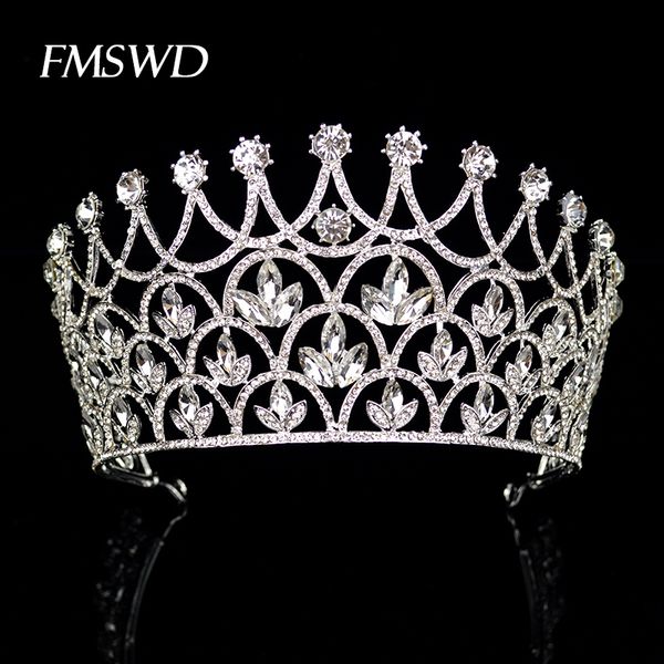 new large crown bridal luxury big tiara for wedding crystal rhinestone bride hair accessories head headpiece hair jewelryhg-158, Golden;white
new large crown bridal luxury big tiara for wedding crystal rhinestone bride hair accessories head headpiece hair jewelryhg-158, Golden;white