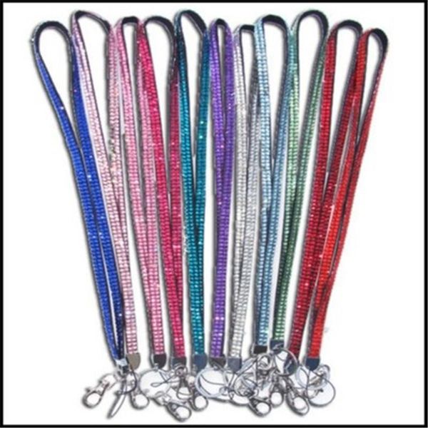 candy colors rhinestone neck strap crystal lanyard with metal clip multi color diamond lanyard for cell phone id card 100pcs
candy colors rhinestone neck strap crystal lanyard with metal clip multi color diamond lanyard for cell phone id card 100pcs